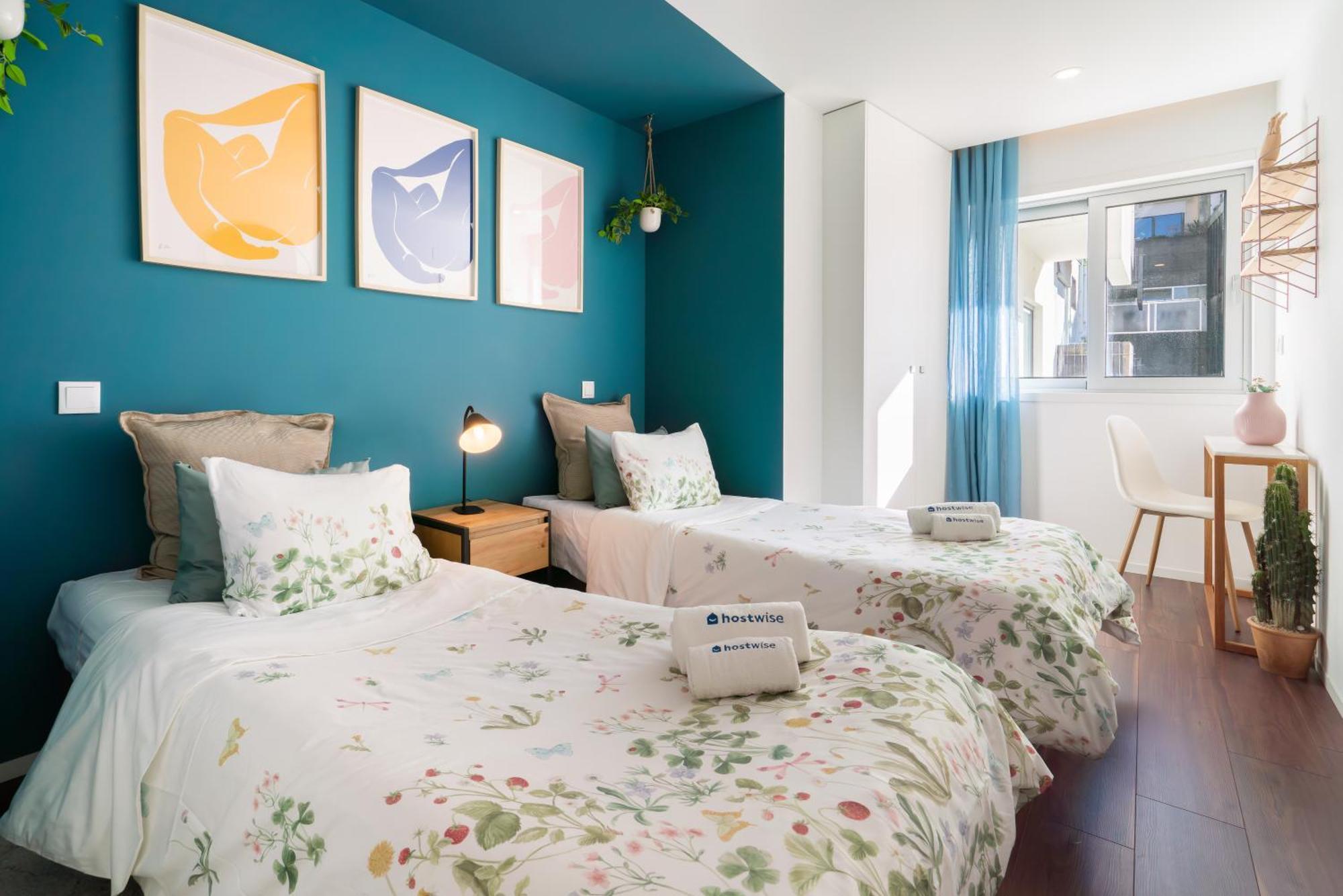 Host Wise - Restful Minimalist Flat - Balcony Apartment Porto Ngoại thất bức ảnh